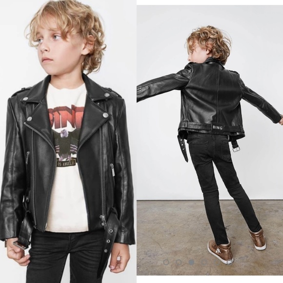 Anine Bing Other - Anine Bing Kids Motley Moto Jacket